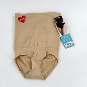 Spanx High Waist Panty‎ Naked Shaping Briefs Size S Tummy Control Breathable NEW